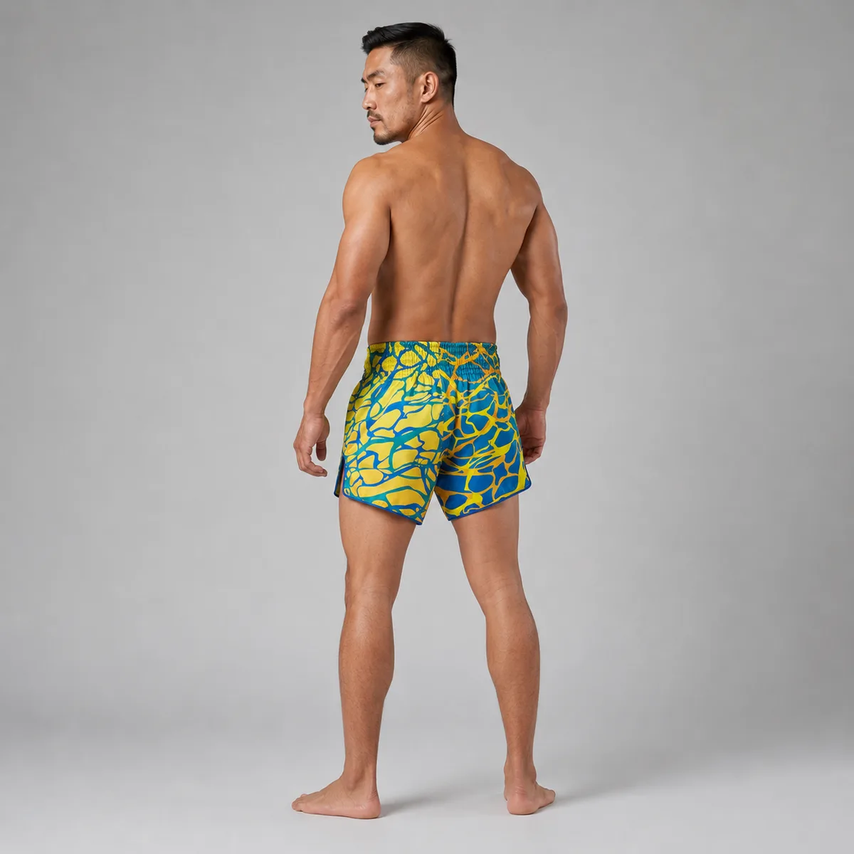 Fairtex Muay Thai Shorts Magma Green BS1927 – еластична талия
