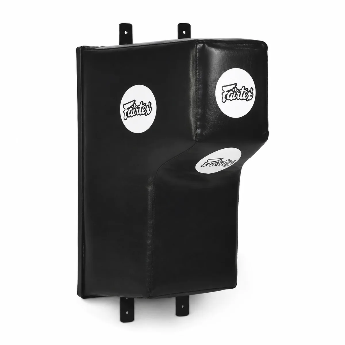 Fairtex Uppercut & Hook Wall Unit UC1 – Стенен уред за тренировка на ъперкъти и крошета, монтиран на стена, с четири бели мишени.