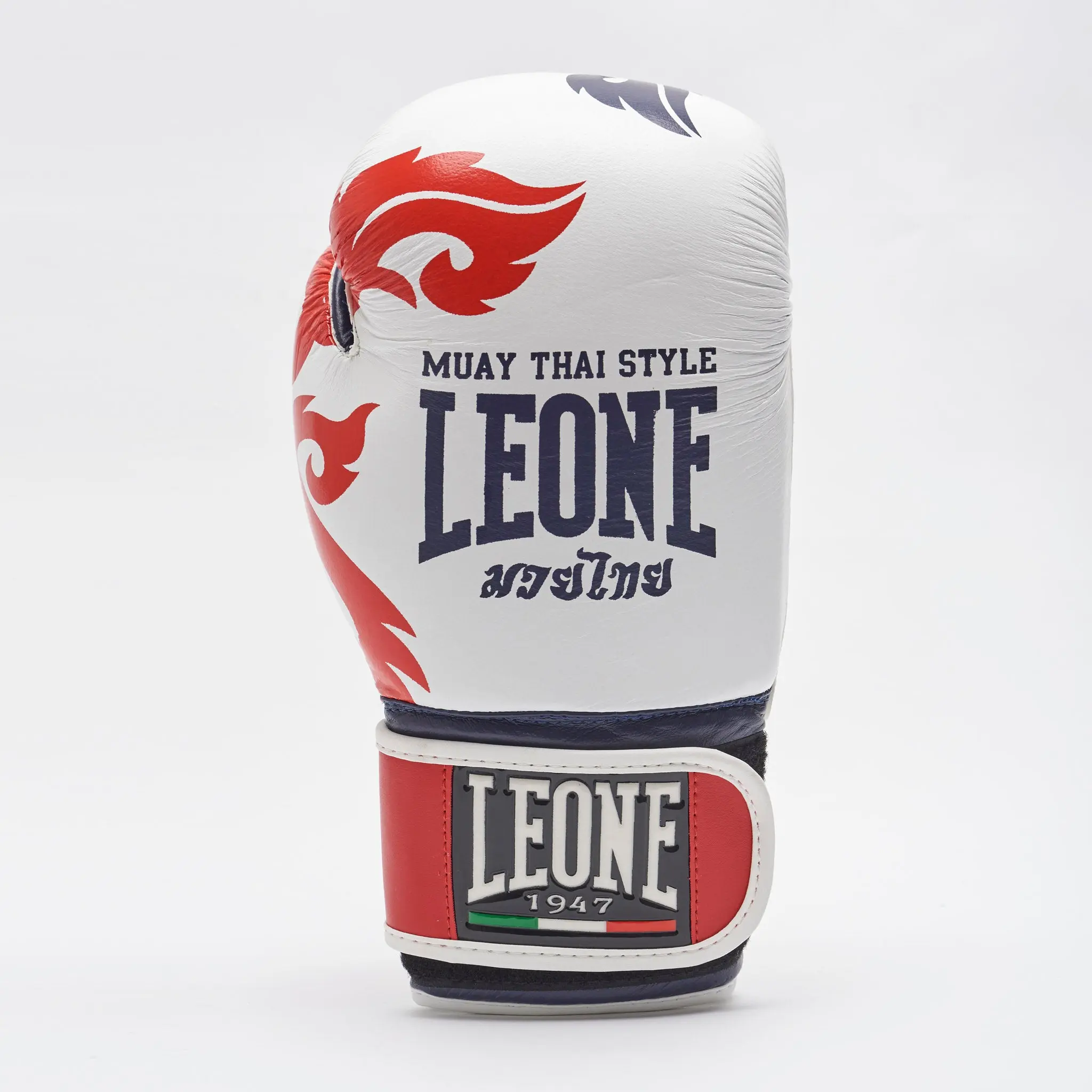 Leone - Muay Thai Boxing Gloves GN031 / White страничен изглед