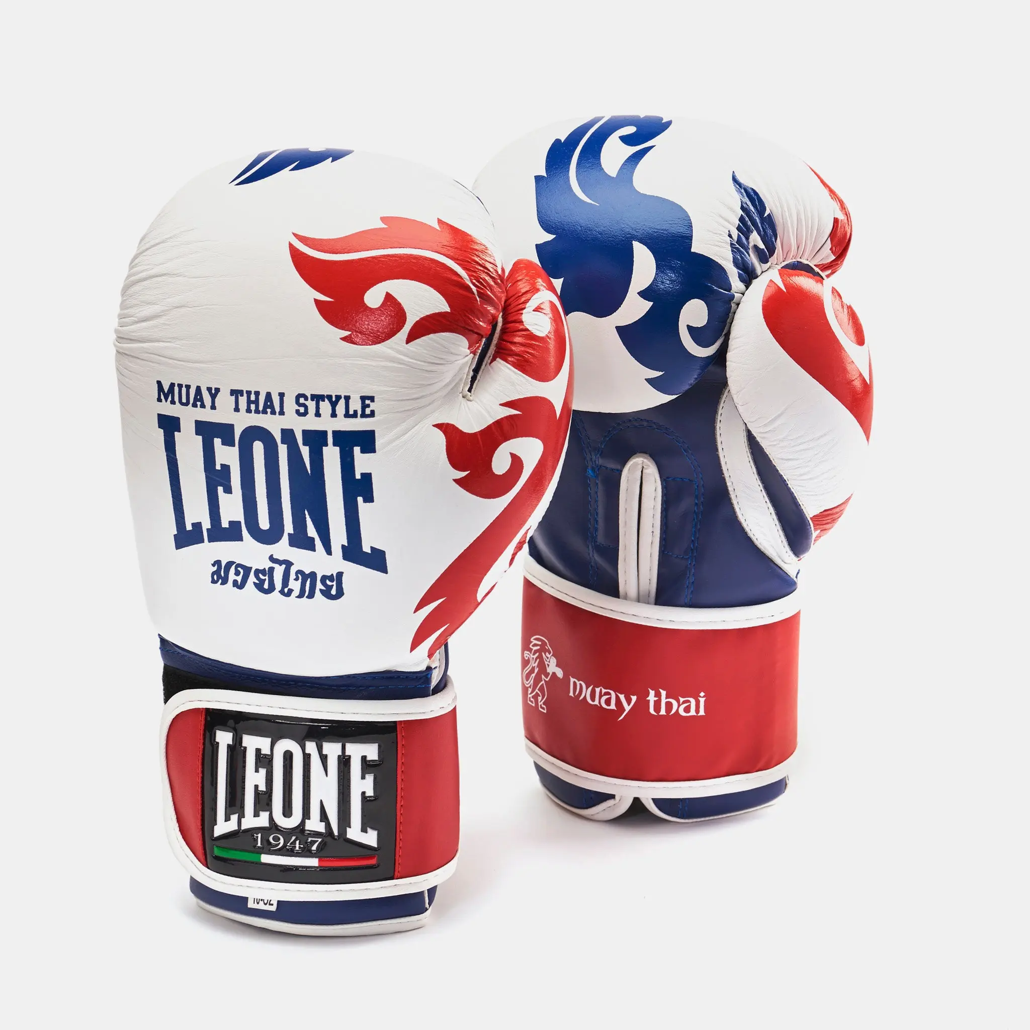 Leone - Muay Thai Boxing Gloves GN031 / White преден изглед
