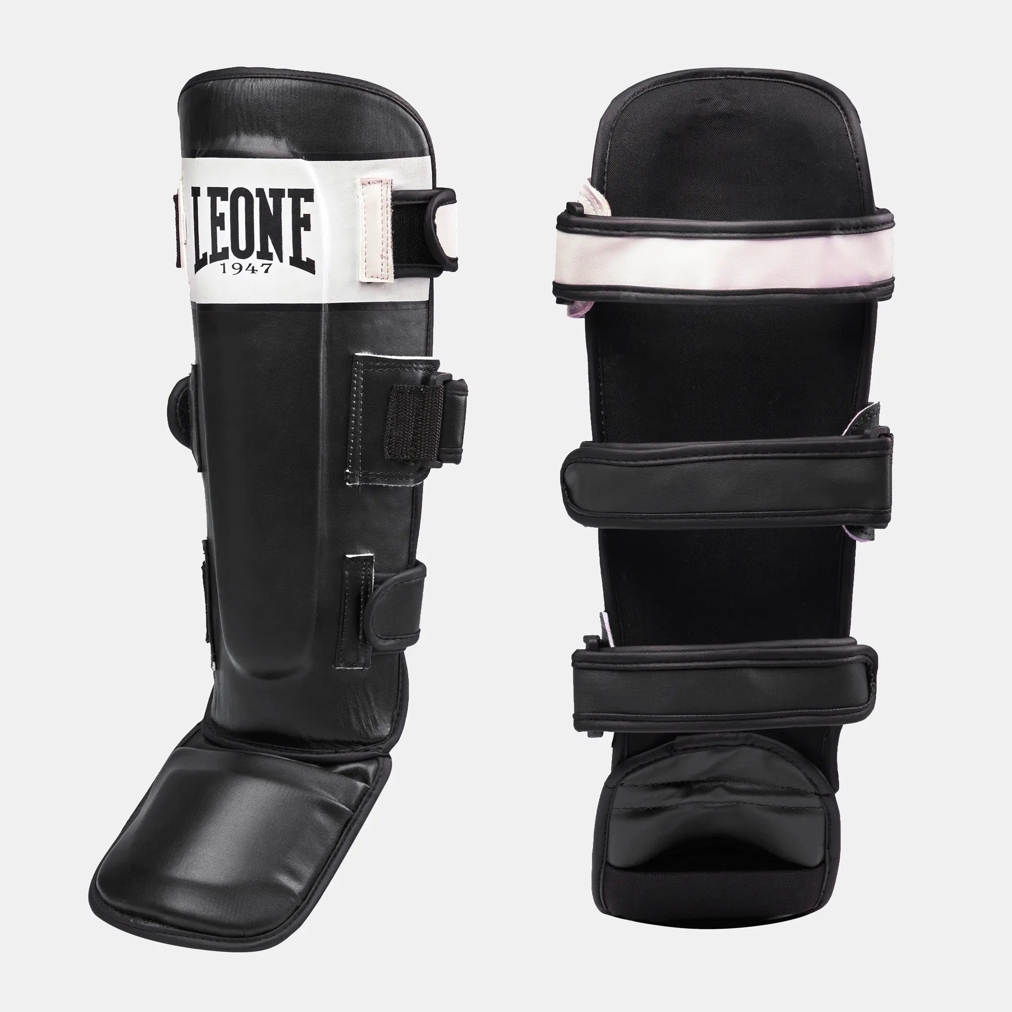 Leone - SHOCK Shinguards PT111 / Black детайл на предната част
