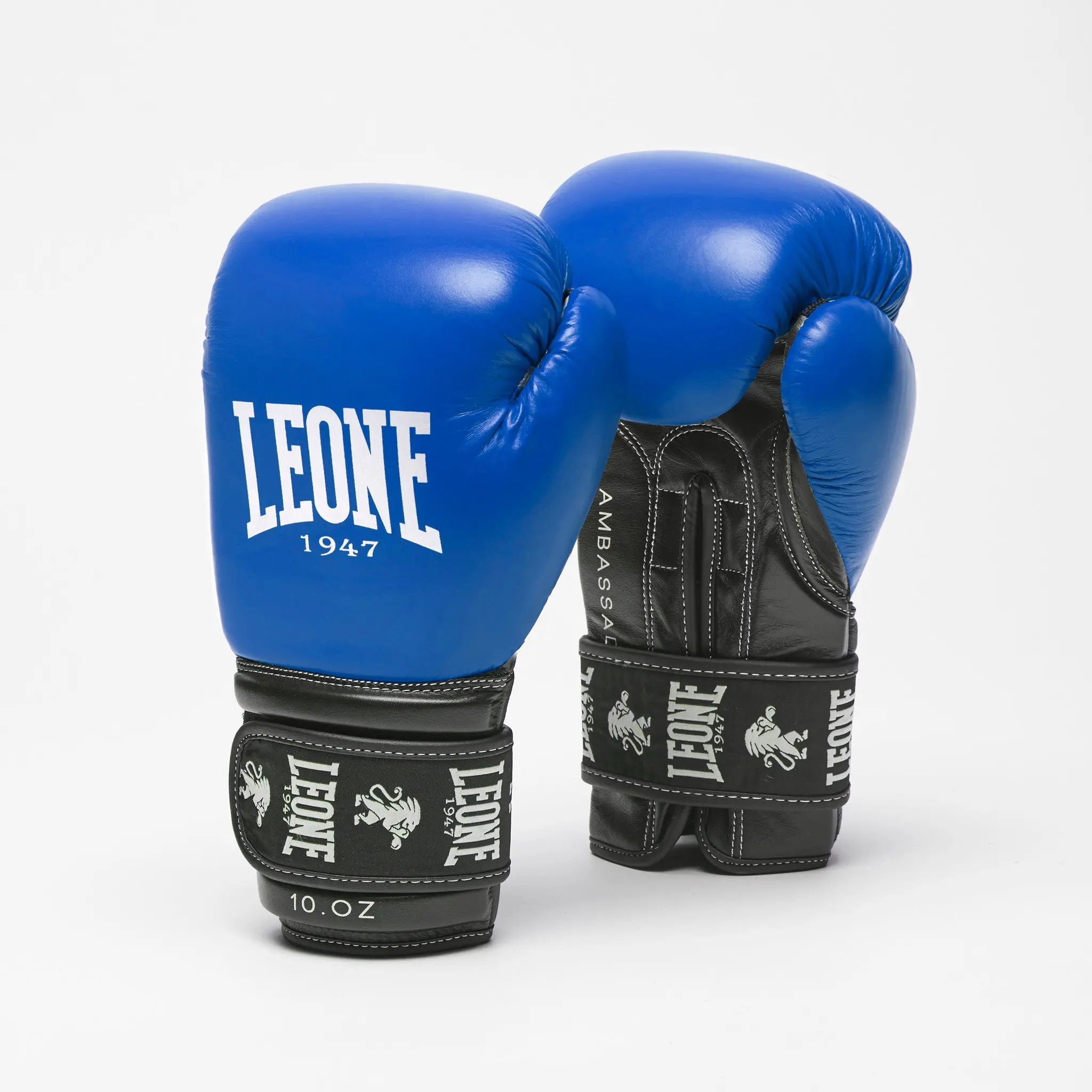 Leone - AMBASSADOR BOXING GLOVES GN207 / Blue детайл