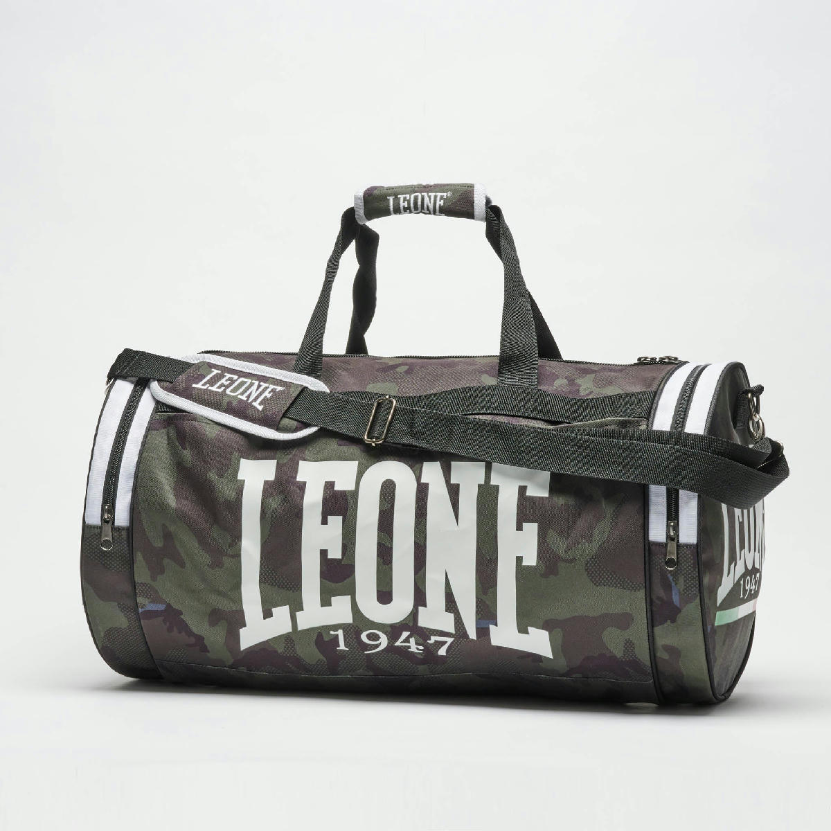 Leone 1947 Camouflage Duffel Bag - Green Mimetic