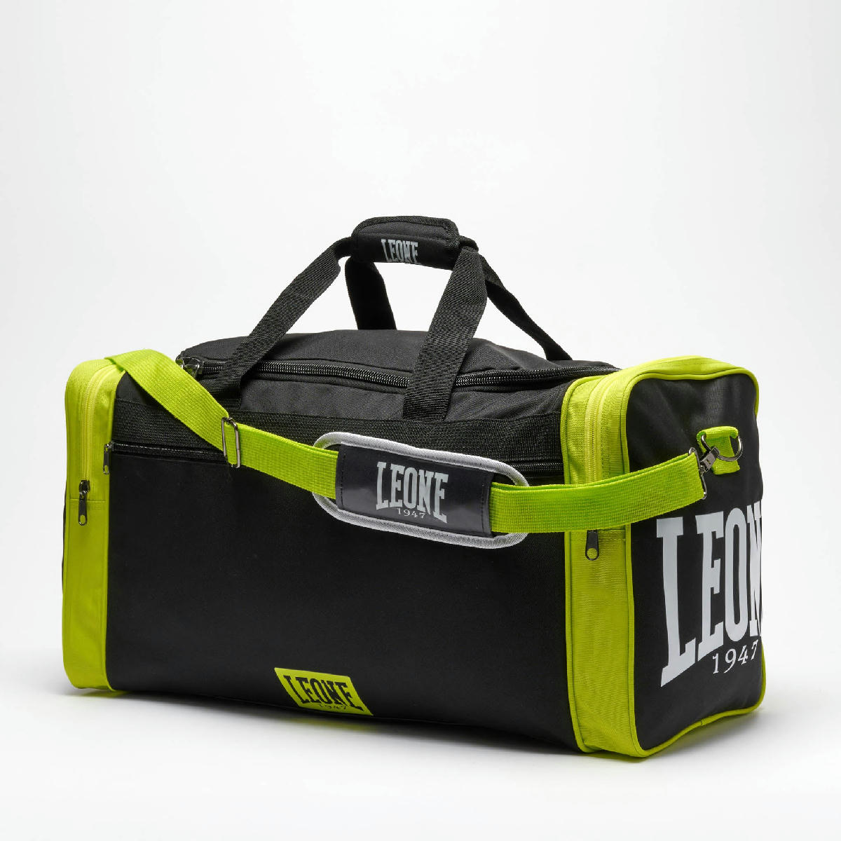Leone 1947 Color Block Duffel Bag - Black