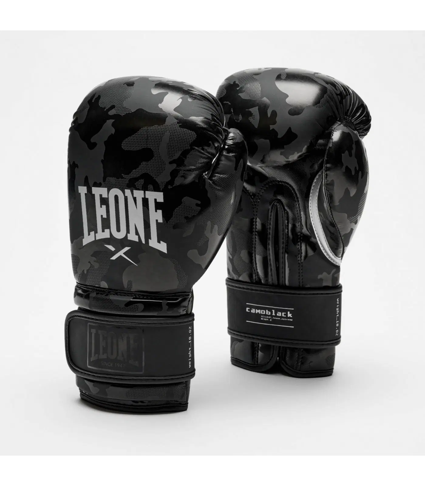 Leone - BOXING GLOVES CAMO BLACK / GN327 преглед на предната част