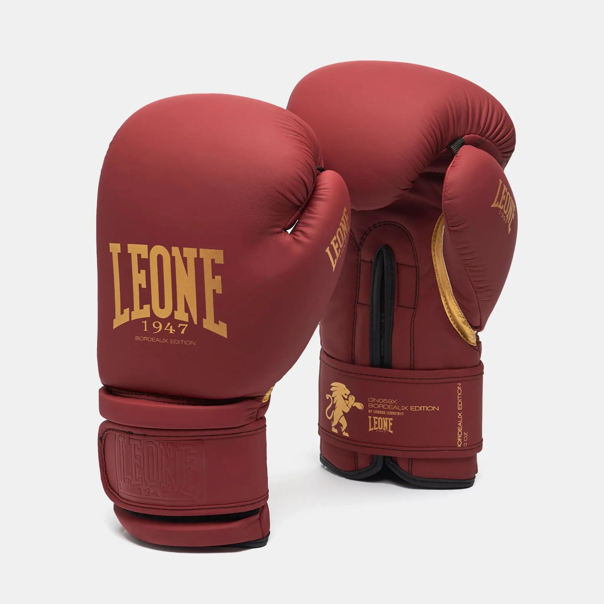 Leone - BOXING GLOVES GN059X / BORDEAUX ED страничен изглед