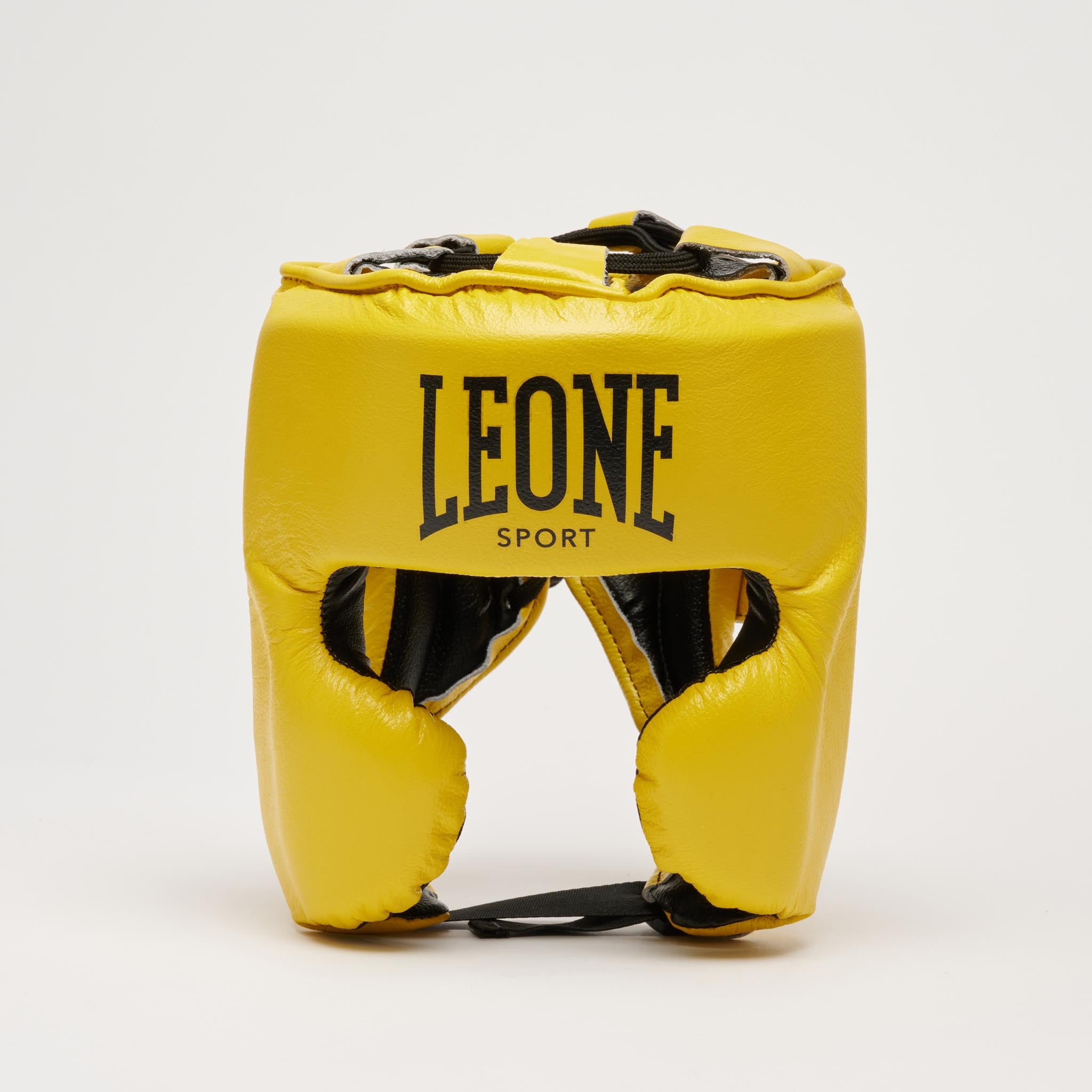 Leone 1947 Augusto Classic Headgear - Yellow преден изглед с лого Leone Sport