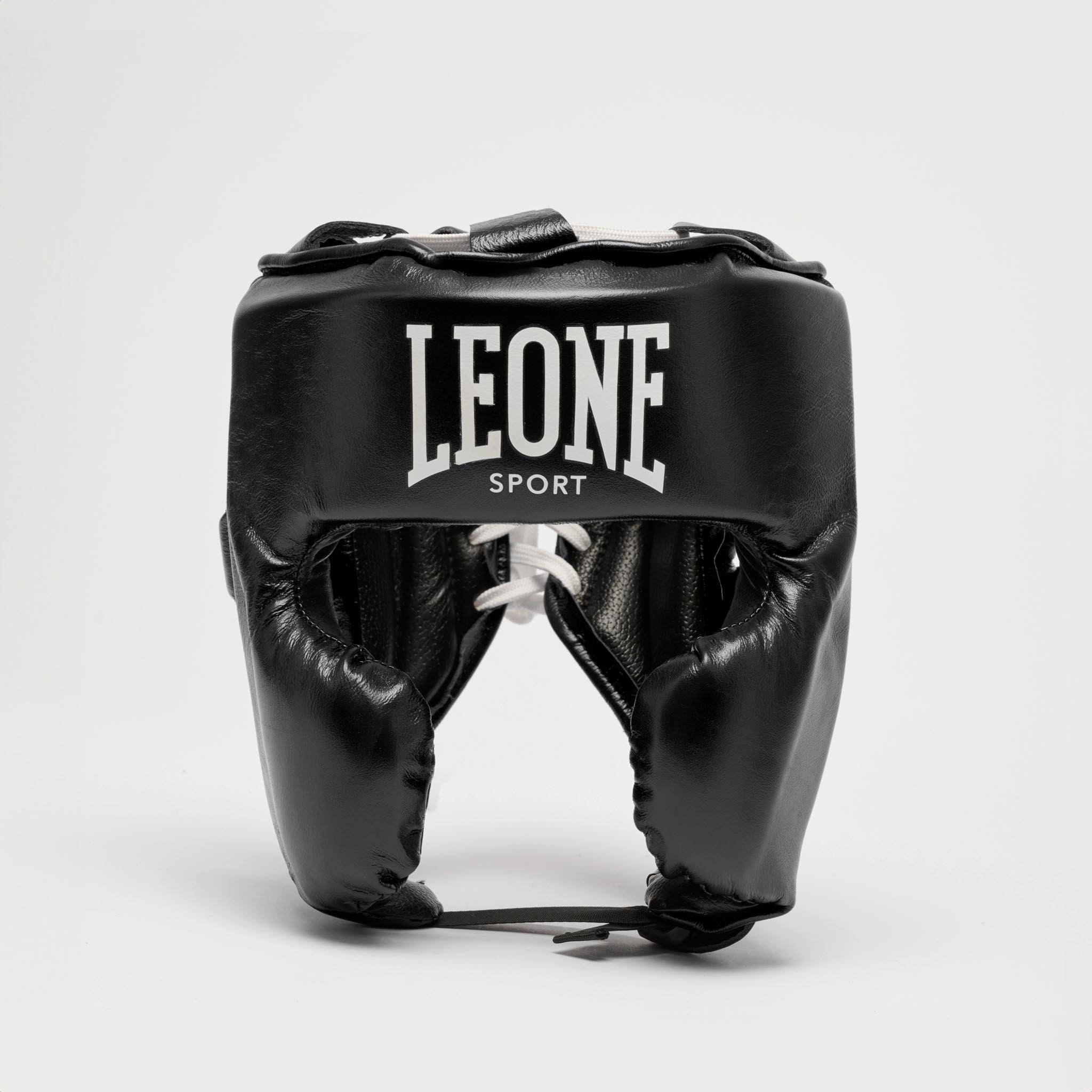 Leone 1947 Augusto Classic Headgear - Black преден изглед с връзки