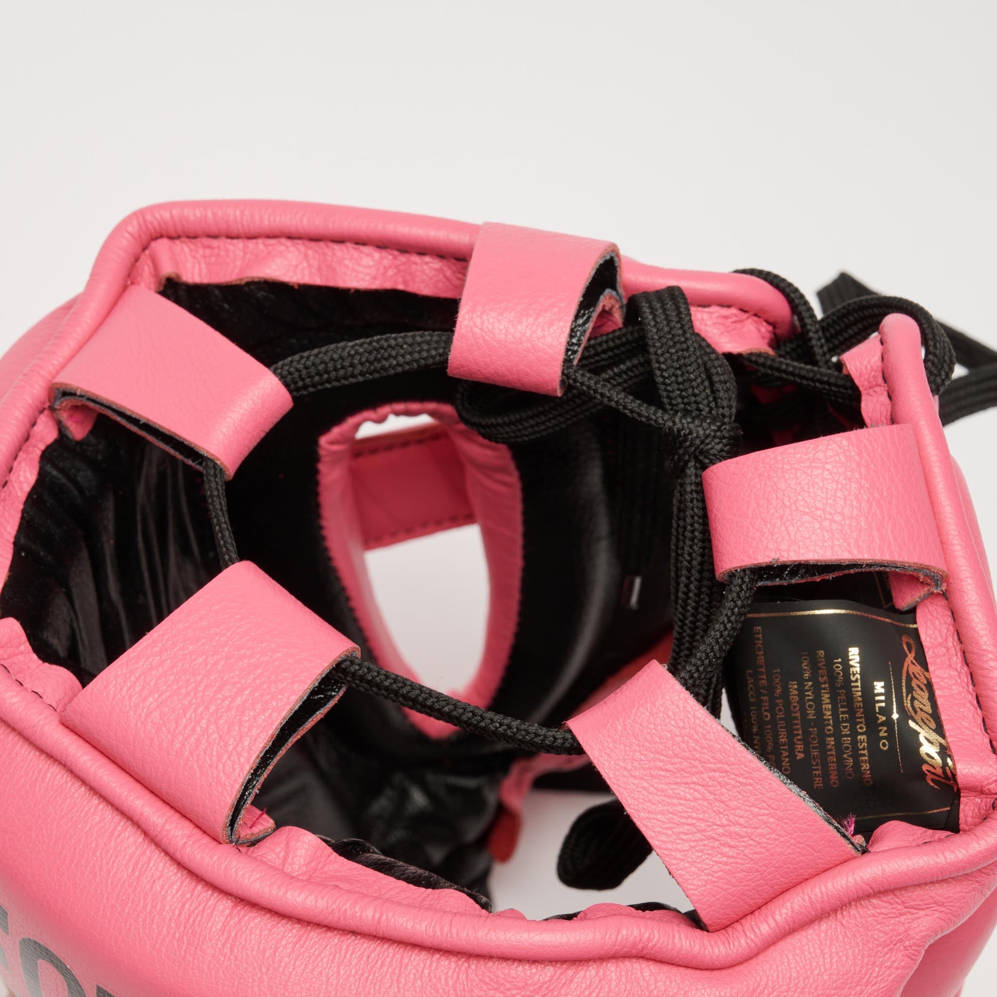Leone 1947 Augusto Classic Headgear - Pink вътрешна част с етикет