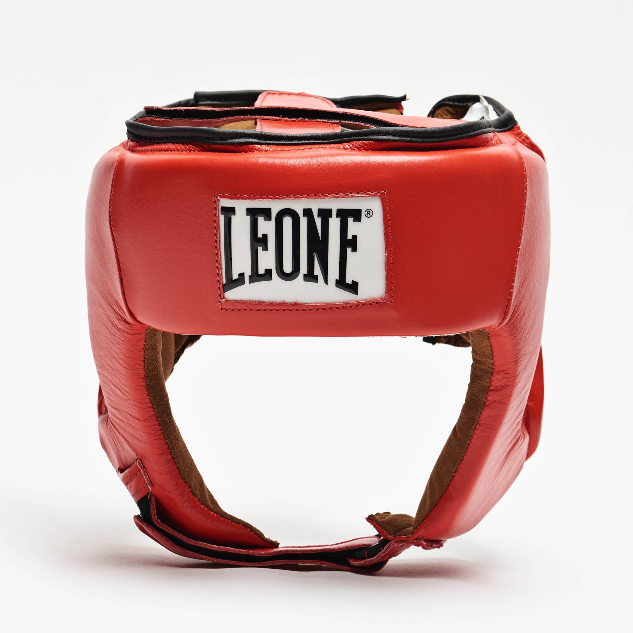 Leone 1947 Contest Headgear - Red преден изглед с логото Leone