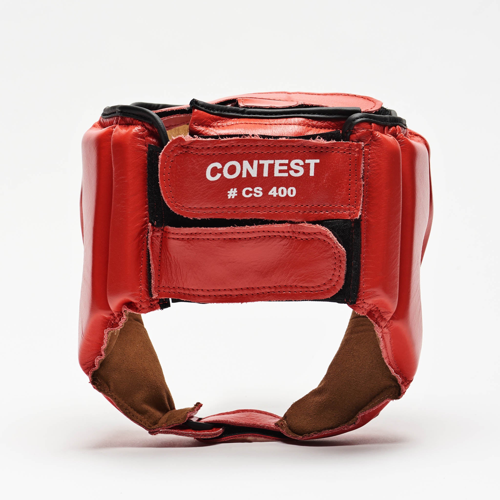 Leone 1947 Contest Headgear - Red изглед отзад с надпис CONTEST