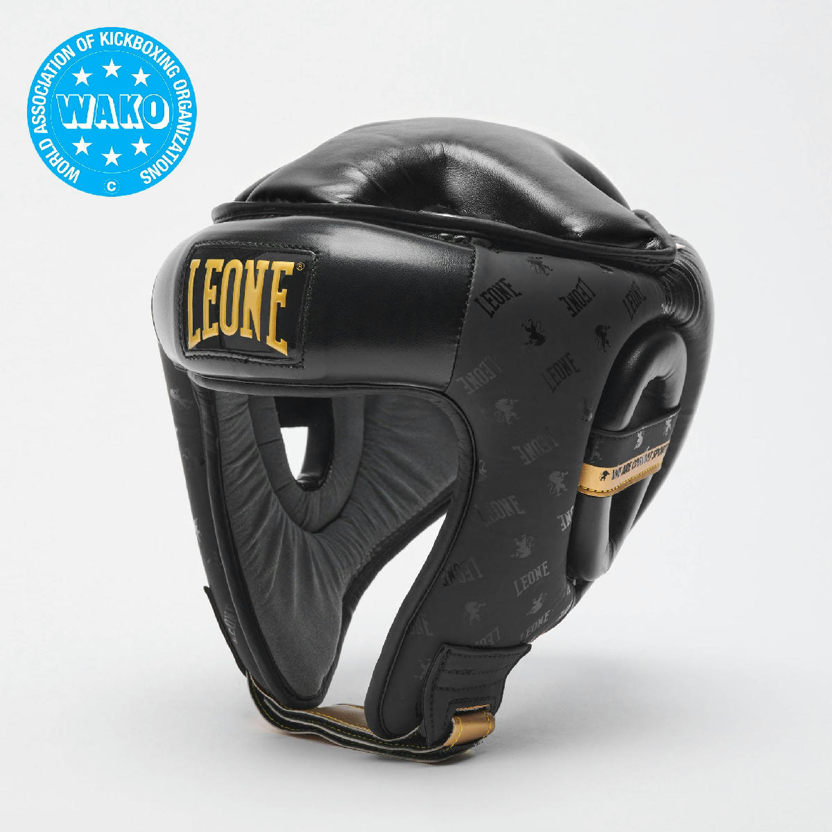 Leone 1947 DNA WAKO Approved Headgear - Black