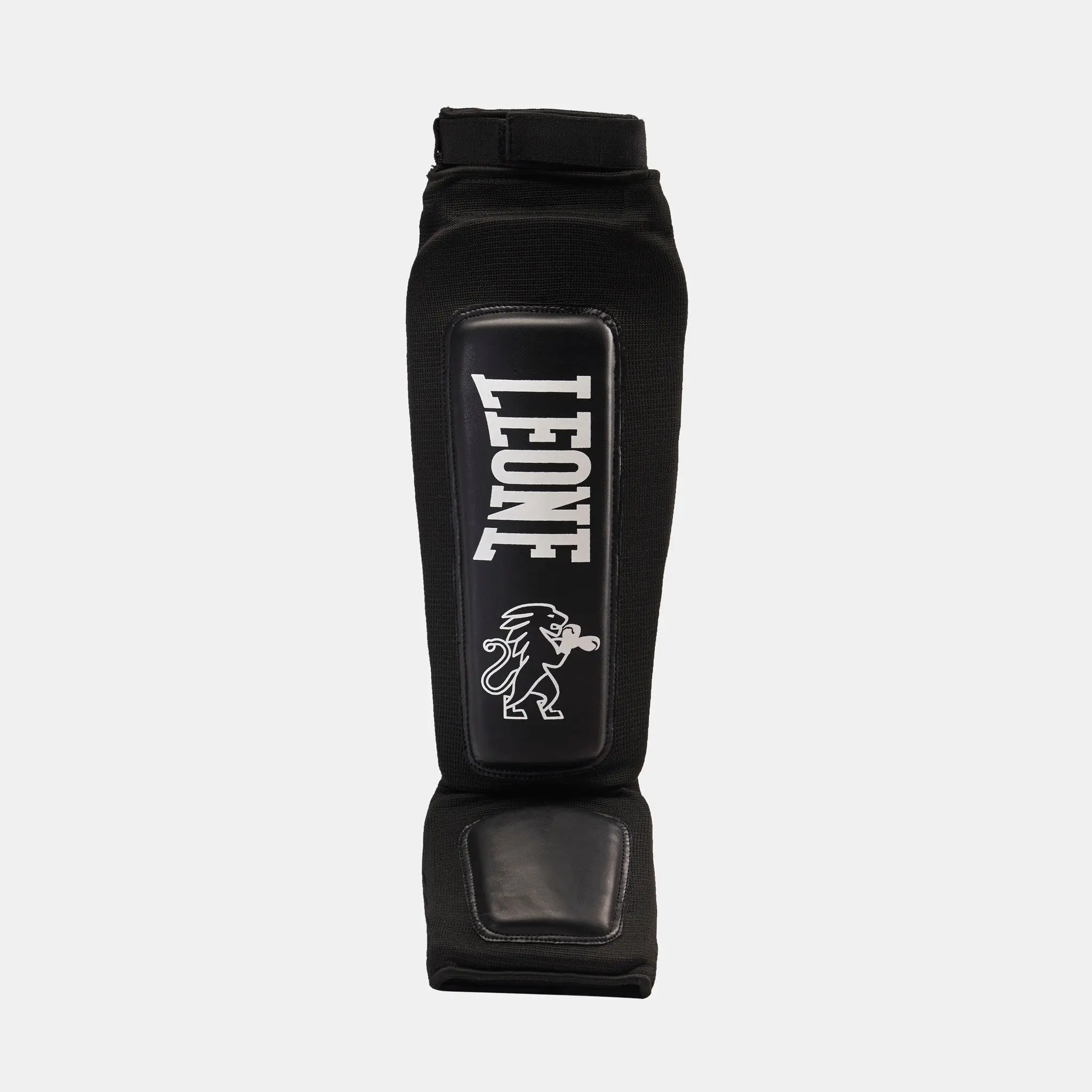 Leone - Протектори за крака - DEFENDER SHINGUARDS PT120 - Black, преден изглед