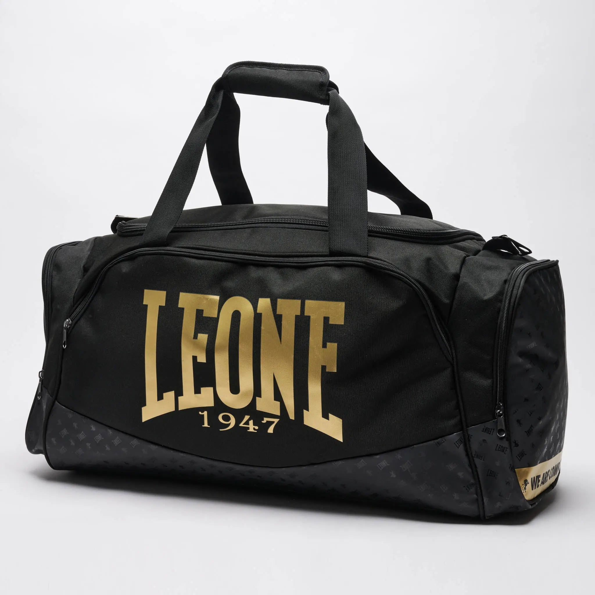 Leone - DNA GYM BAG - AC966, страничен изглед с шарка