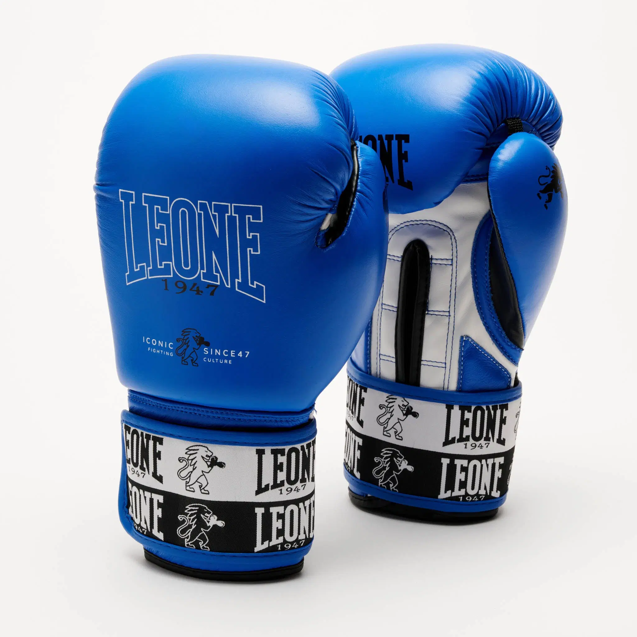 Leone 1947 Iconic Boxing Gloves - Blue