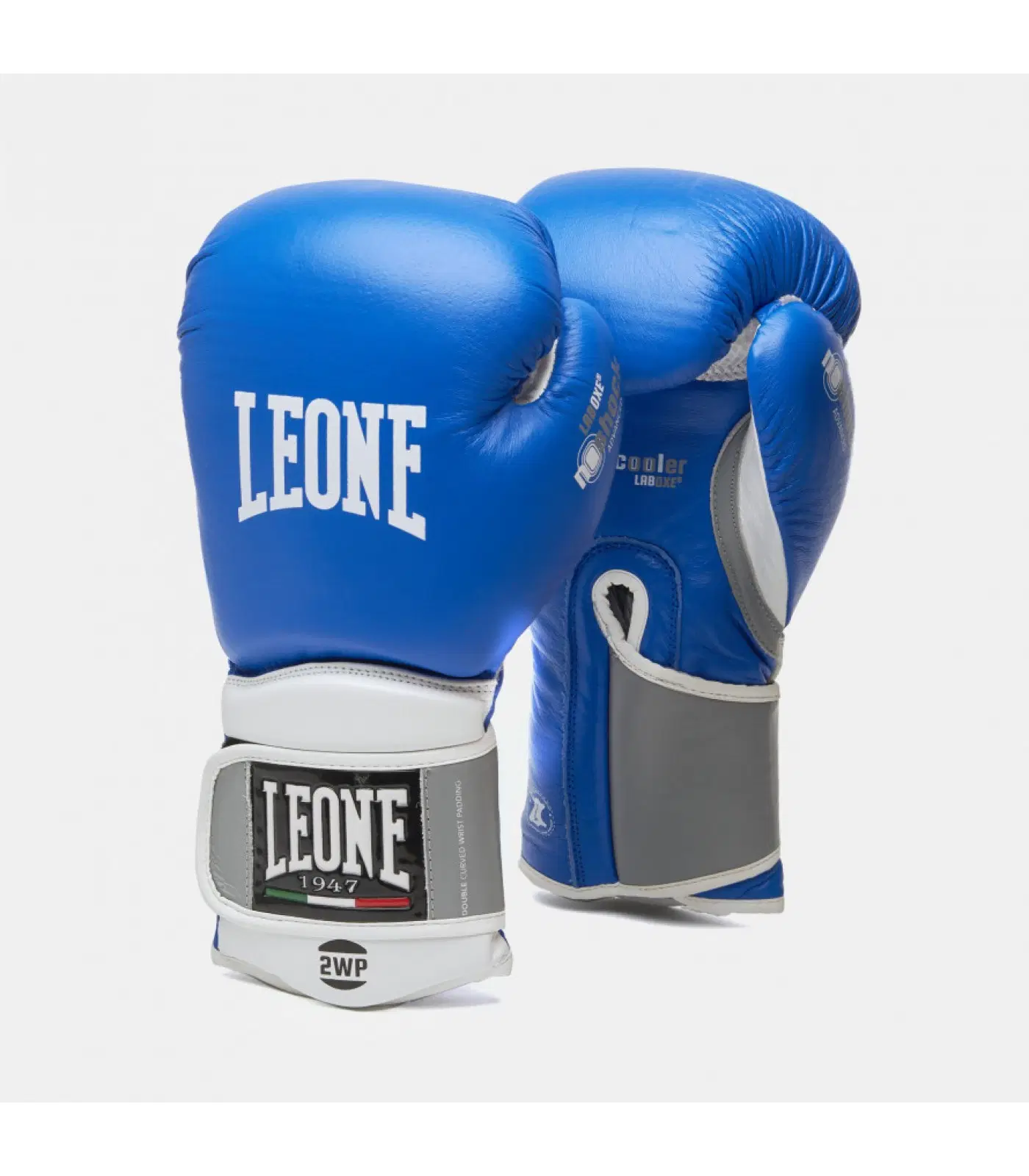 Leone - IL TECNICO BOXING GLOVES GN013 / Blue преден изглед