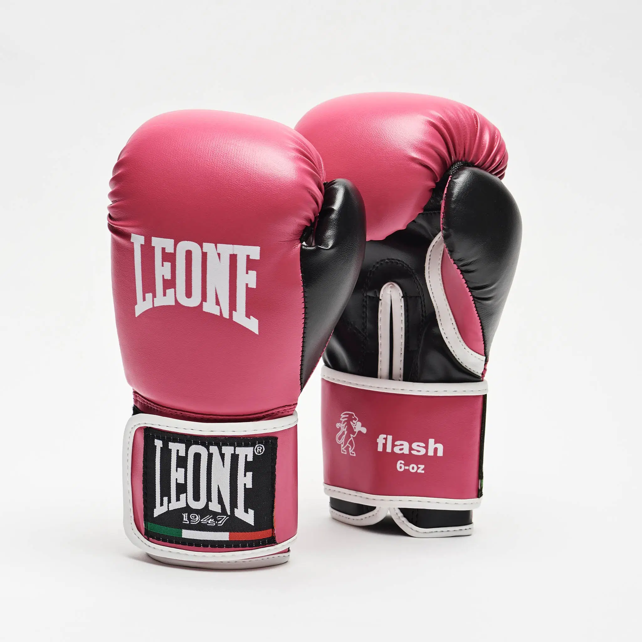 Leone - JUNIOR BOXING GLOVES FLASH GN083J / Pink, преден изглед