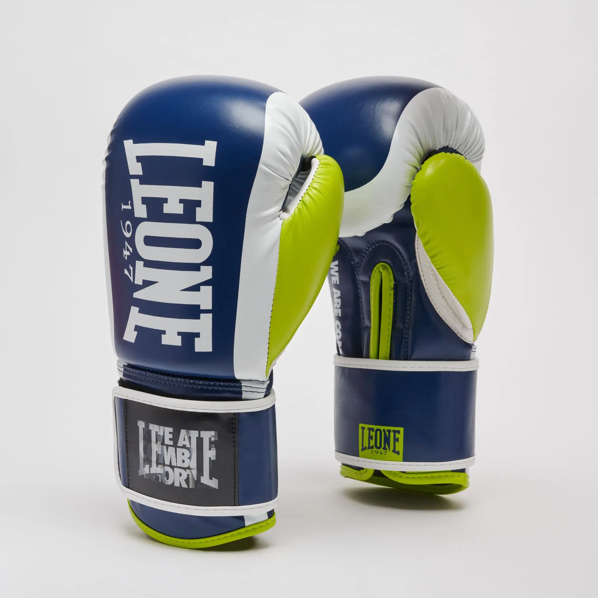 Leone 1947 Logo WACS Boxing Gloves - Blue