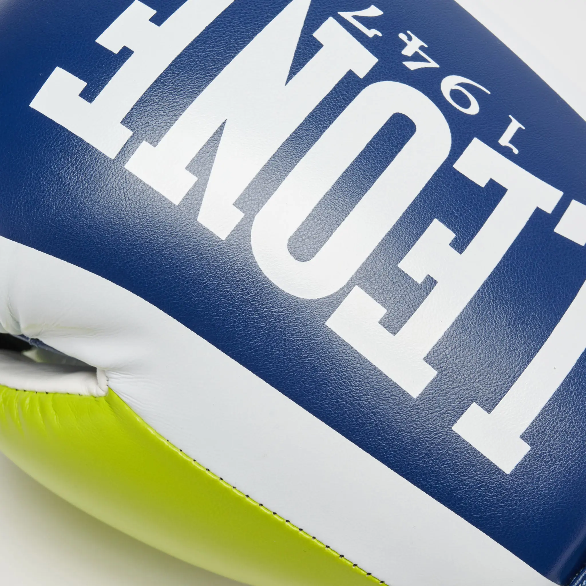 Leone - LOGO WACS BOXING GLOVES GN333 / BLUE надпис 10 OZ