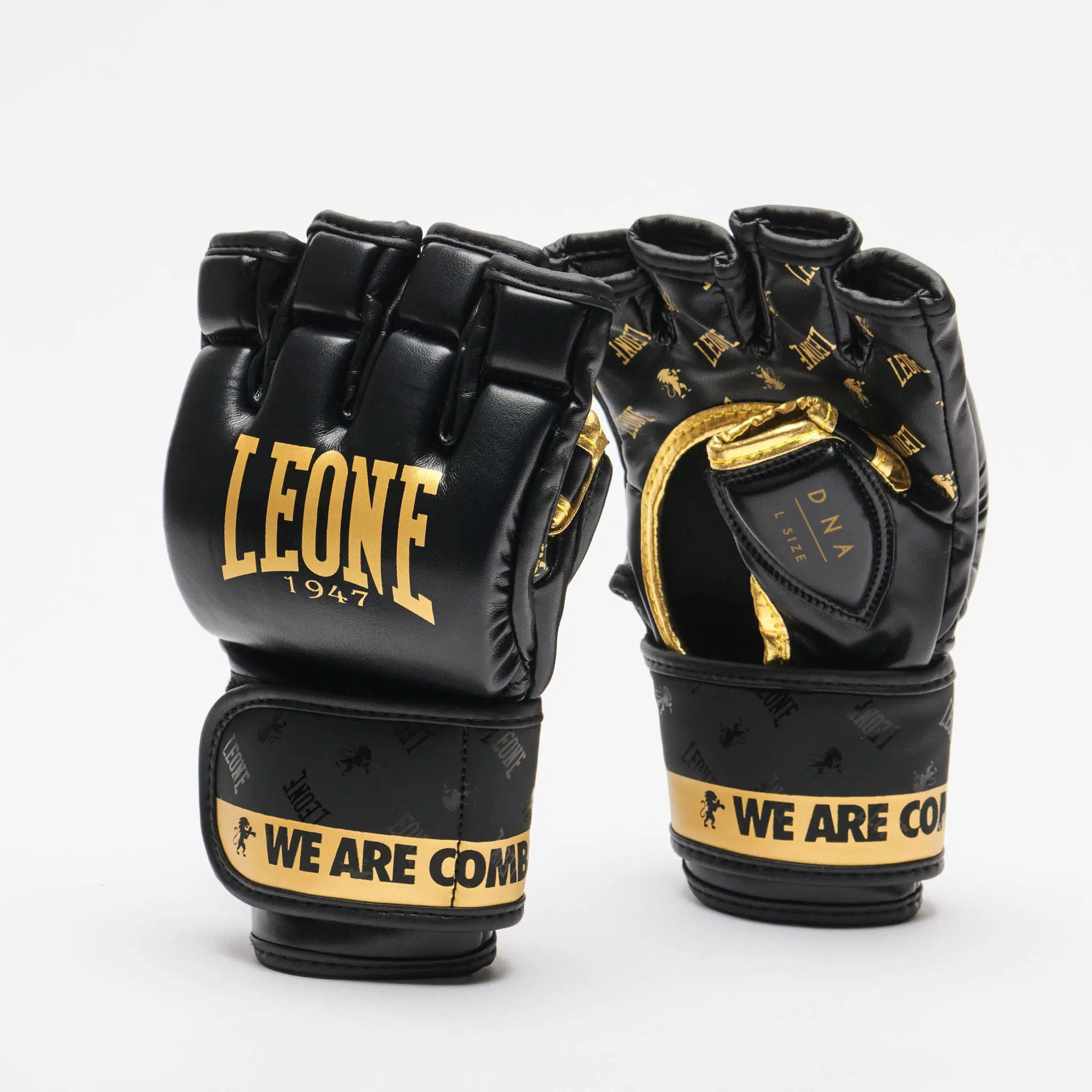 Leone 1947 - MMA GLOVES DNA / GP133 - Black/Gold