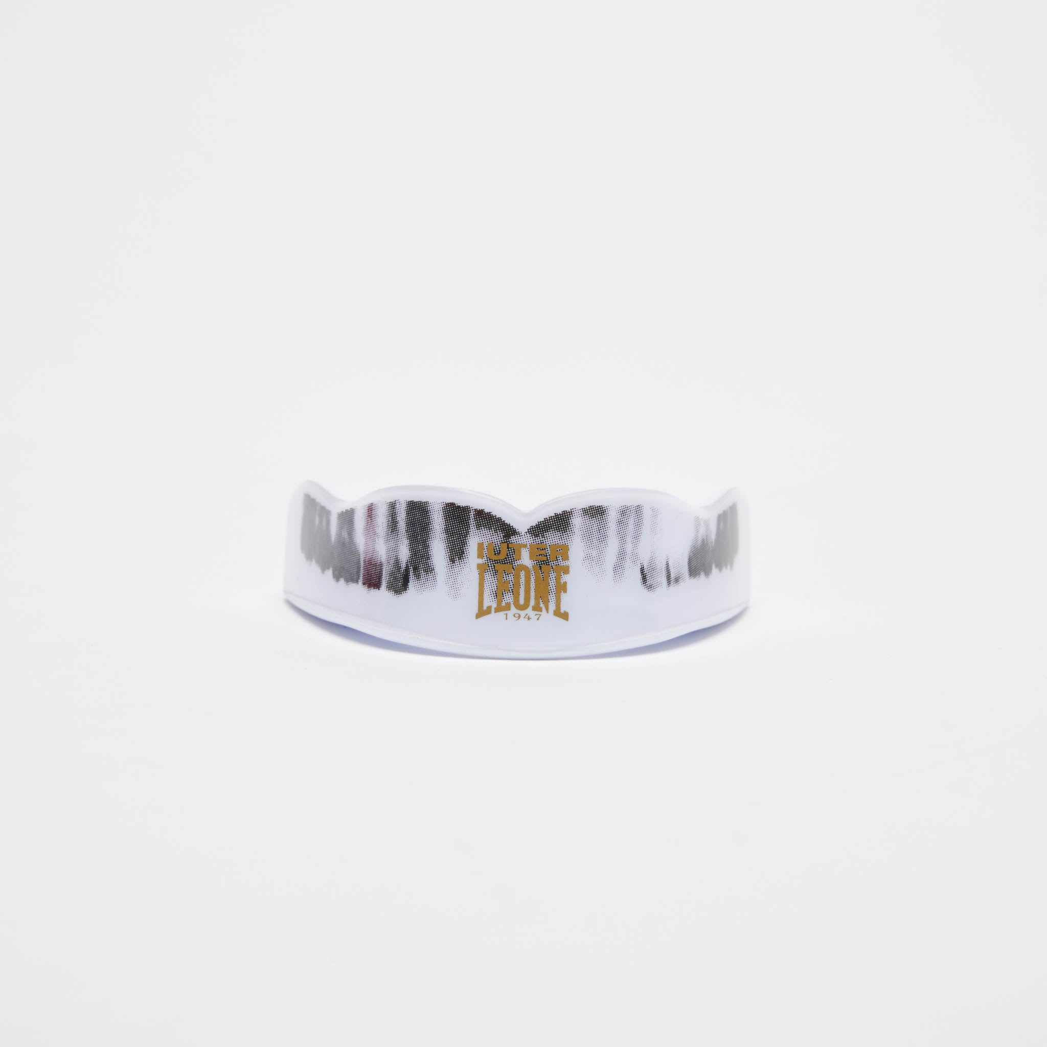 Leone 1947 Leone x Iuter Mouthguard - White преден изглед с лого