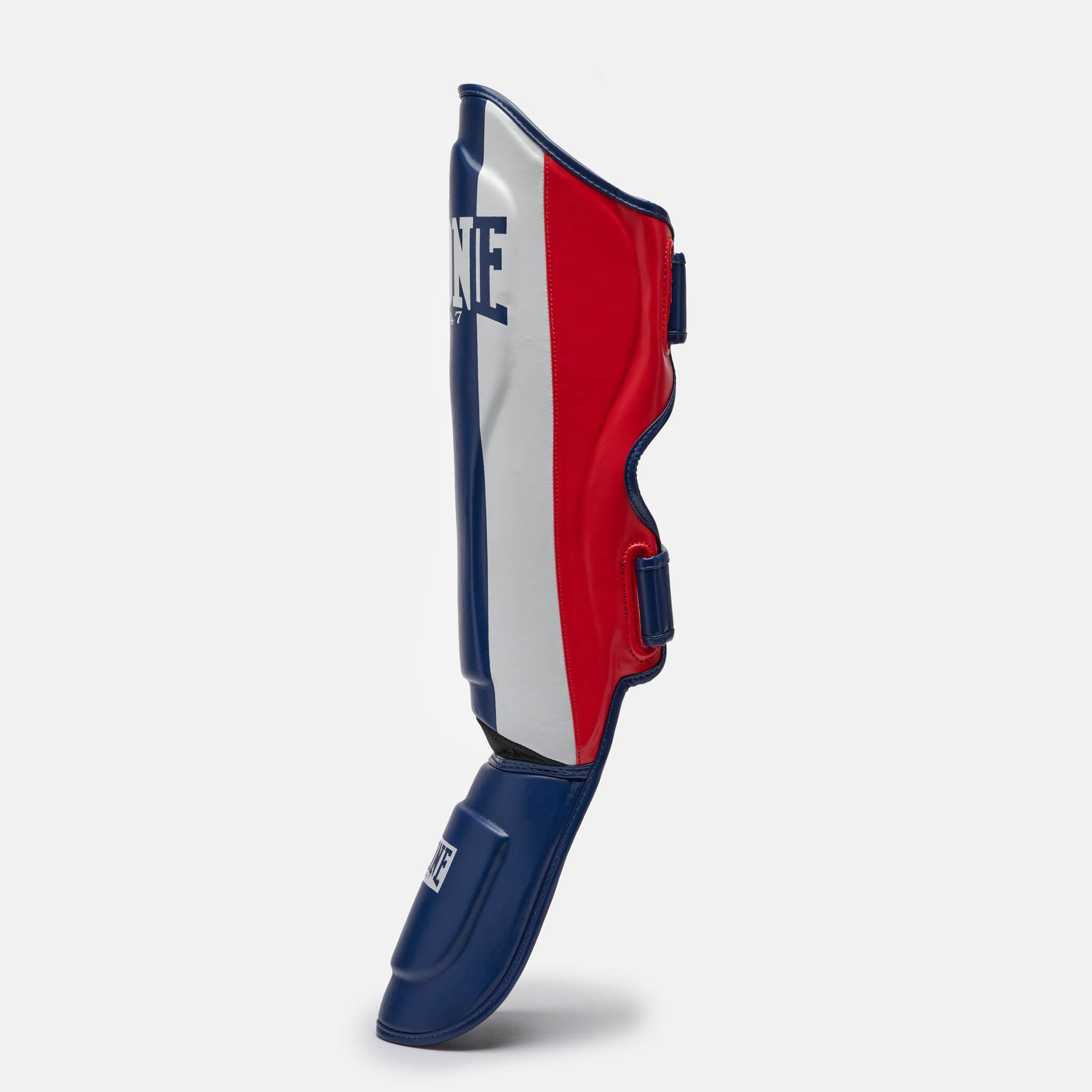 Leone 1947 Color Block Shin Guards - Blue отстрани