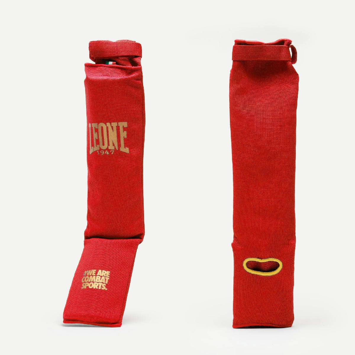 Leone 1947 DNA Shin Guards - Red преден изглед