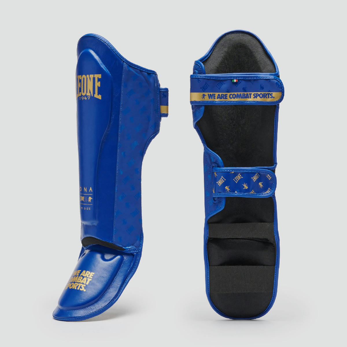 Leone 1947 DNA Shin Guards - Blue преден изглед