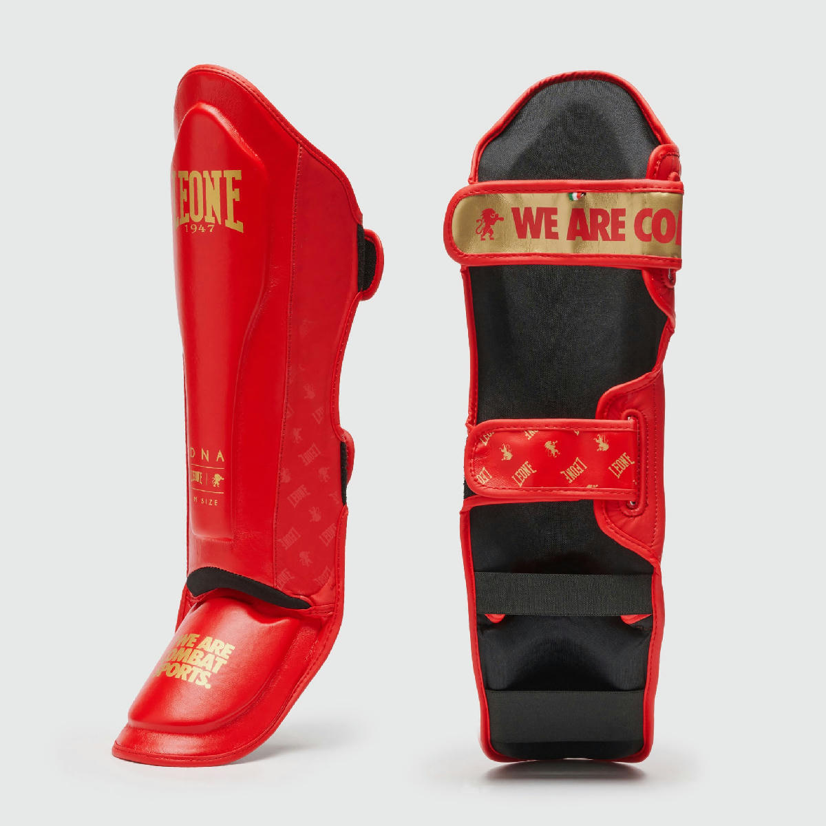 Leone 1947 DNA Shin Guards PT177 - Red