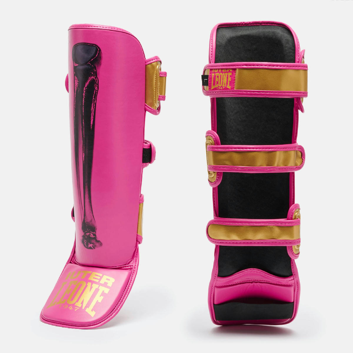 Leone 1947 Leone x Iuter Shin Guards - Fuchsia преден и заден изглед