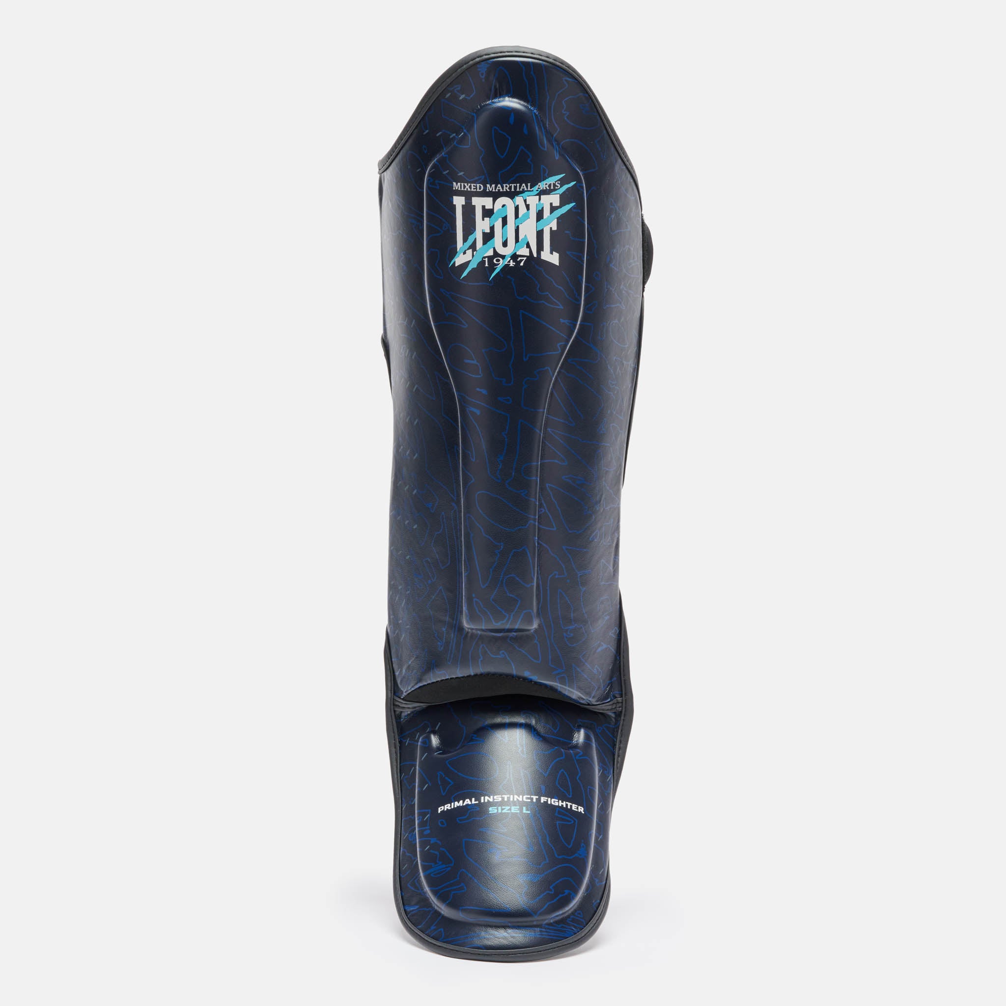 Leone 1947 Primal Instinct Shin Guards - Blue, преден изглед