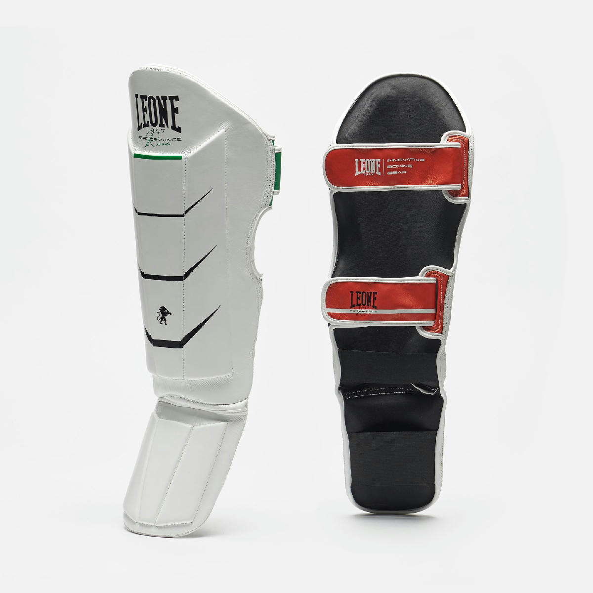 Leone 1947 Revo Performance Shin Guards - White преден изглед