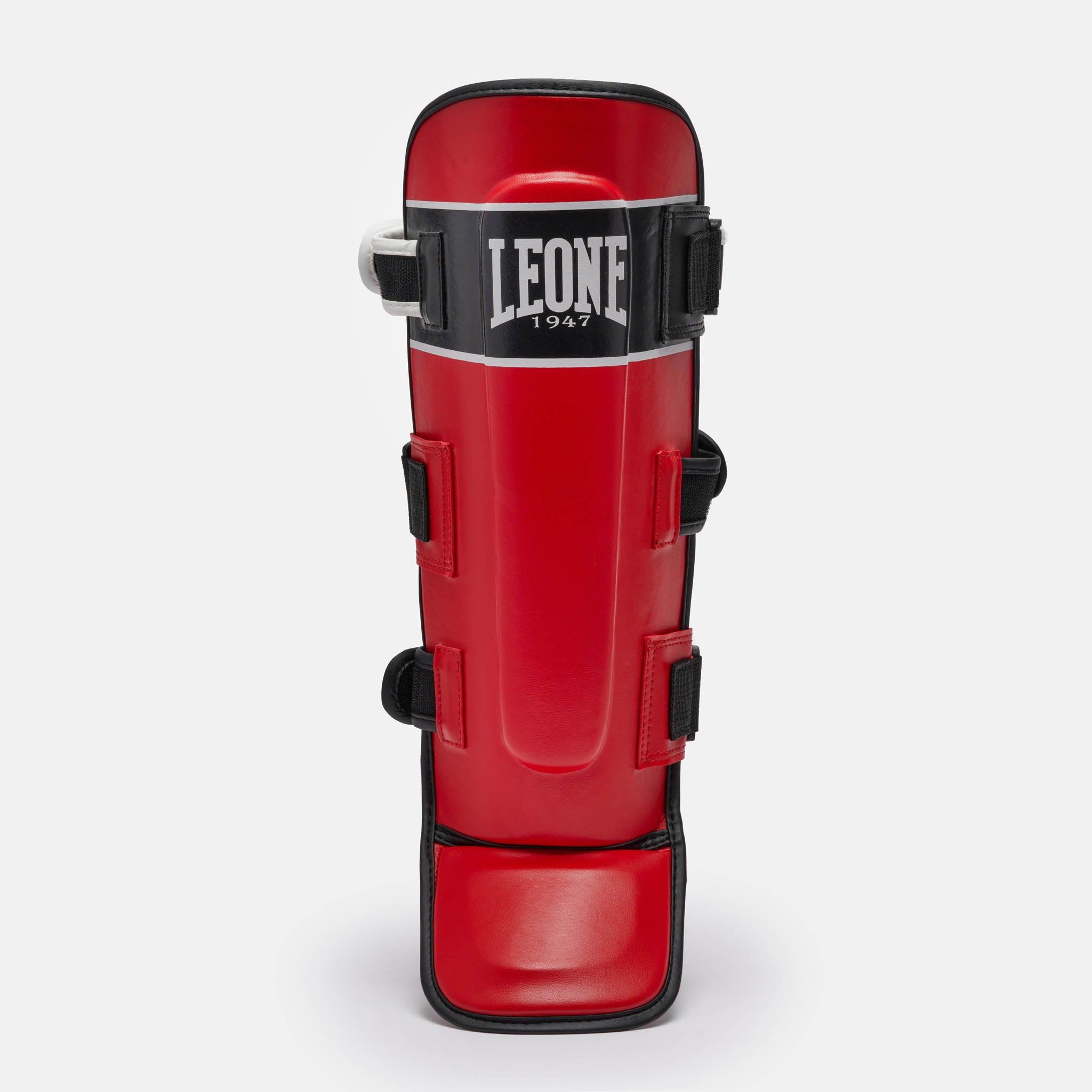 Leone 1947 Shock Pro Shin Guards - Red, изглед отзад