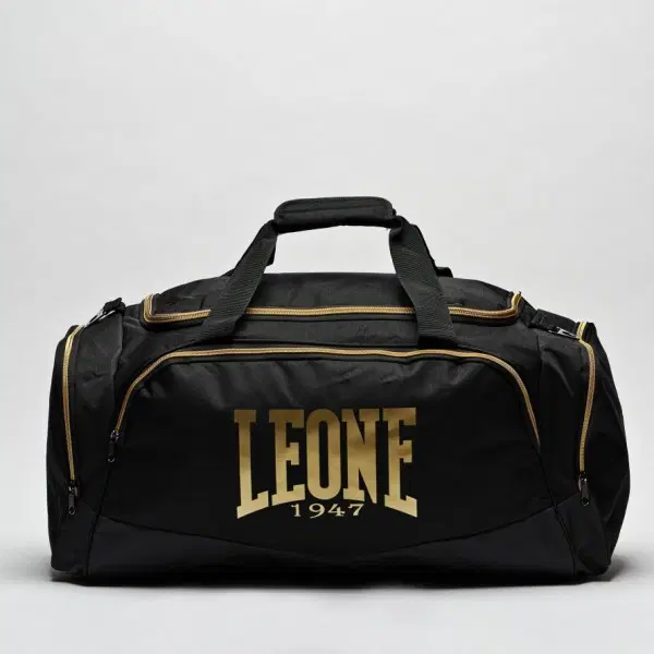 Leone - Сак / PRO BAG - AC940 черен спортен сак с преден изглед