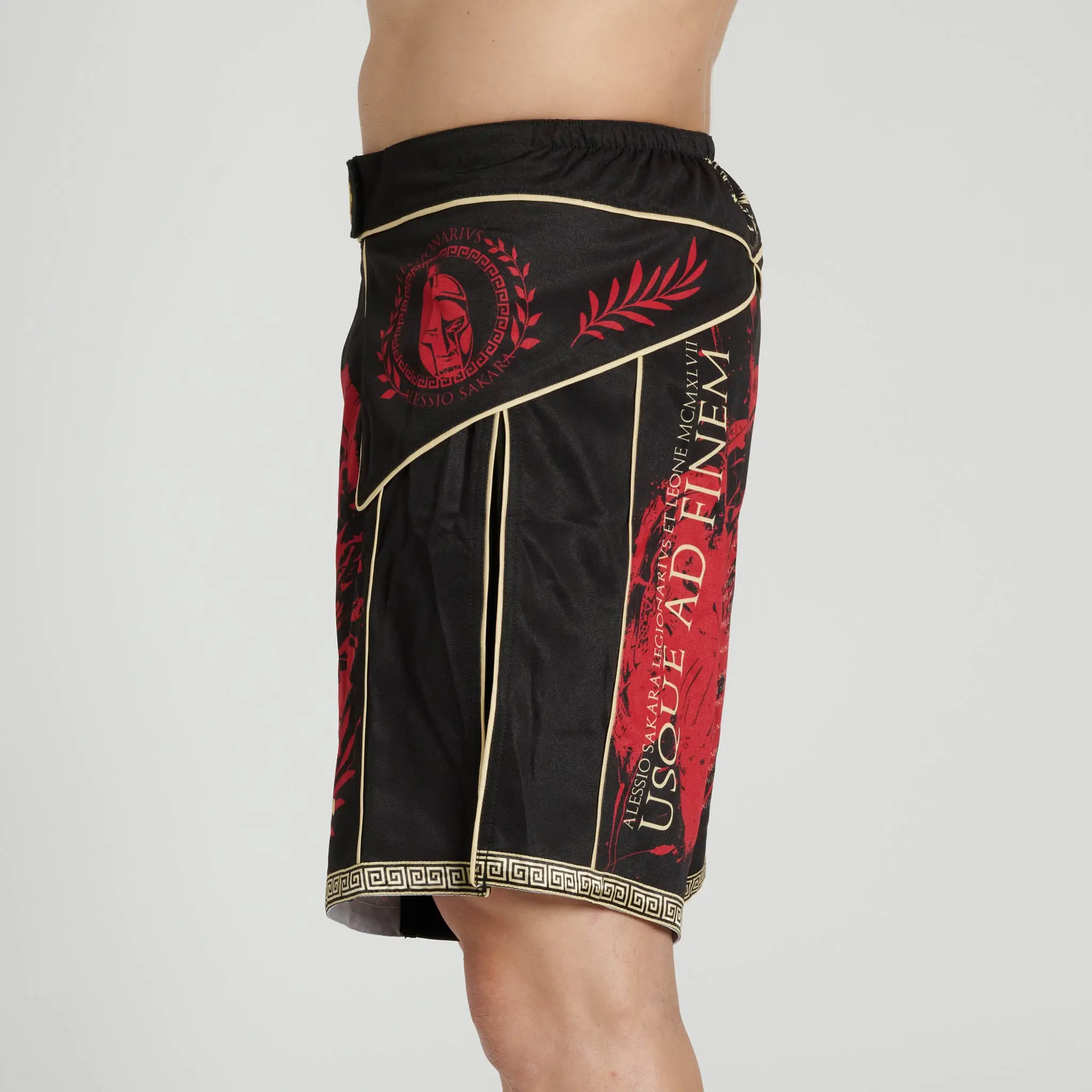 Leone Шорти - LEGIONARIVS III MMA SHORTS AB789 страничен изглед с детайли
