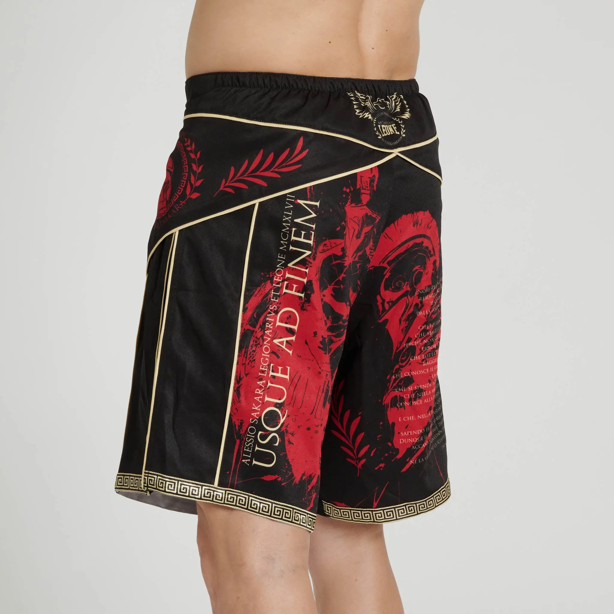 Leone Шорти - LEGIONARIVS III MMA SHORTS AB789 заден изглед