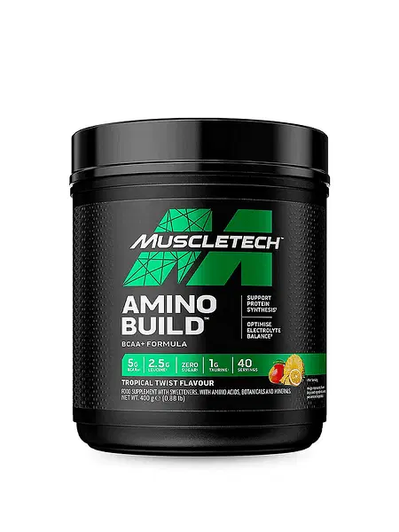 Amino Build MuscleTech 400 грама 40 дози
