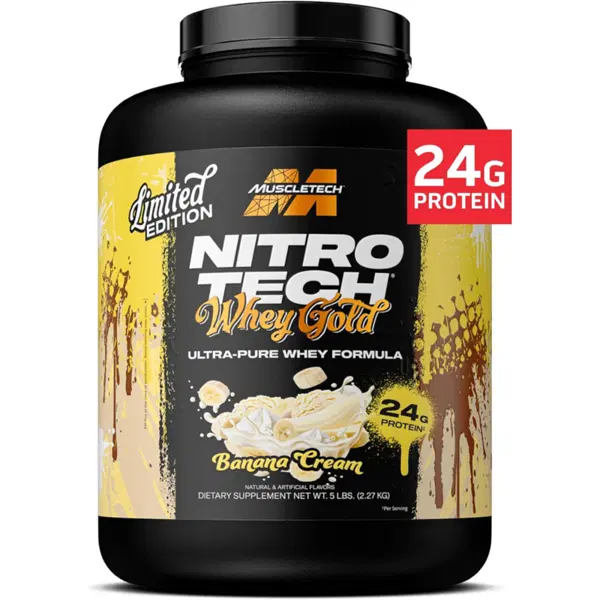 Nitro Tech 100% Whey Gold MuscleTech 2270 грама LIMITED EDITION