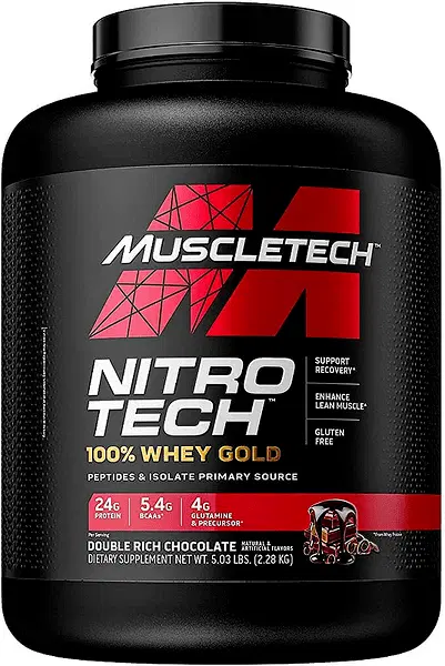 Nitro Tech 100% Whey Gold MuscleTech 2270 грама