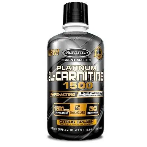 Течен Л-Карнитин Platinum 100% L-Carnitine 1500 MuscleTech 473ml