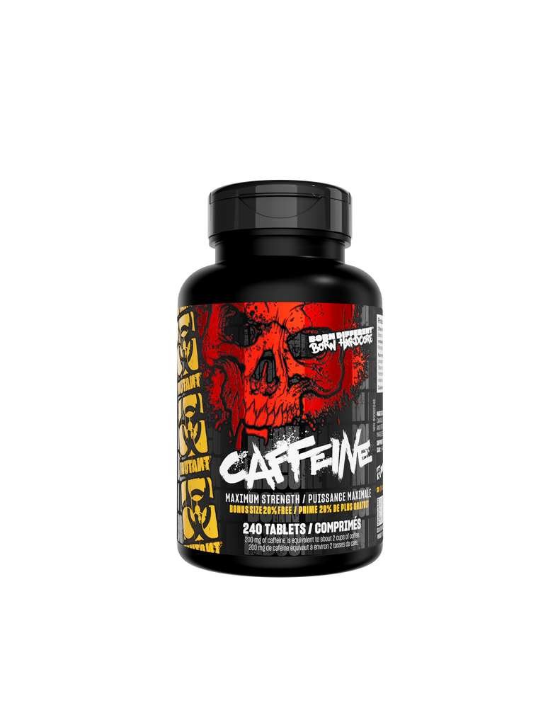 MUTANT - CAFFEINE Premium 200mg / 240tabs, детайл от опаковката