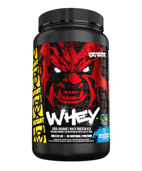 Mutant - Whey / 900 гр с информация за протеина и BCAA