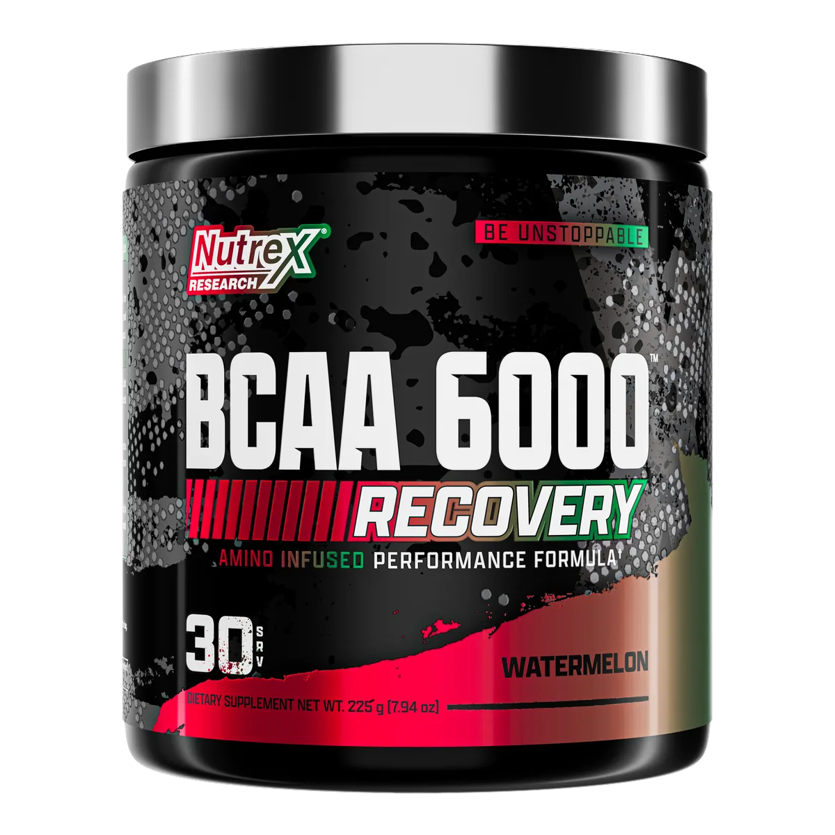 Nutrex BCAA 6000 Watermelon преден изглед на опаковката