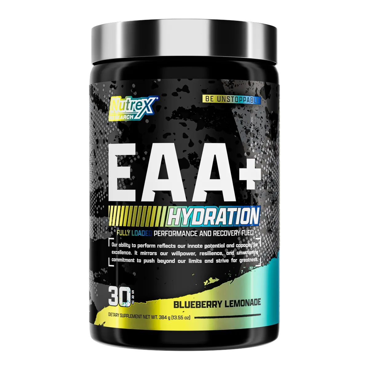Nutrex EAA+ Hydration преден изглед на опаковката