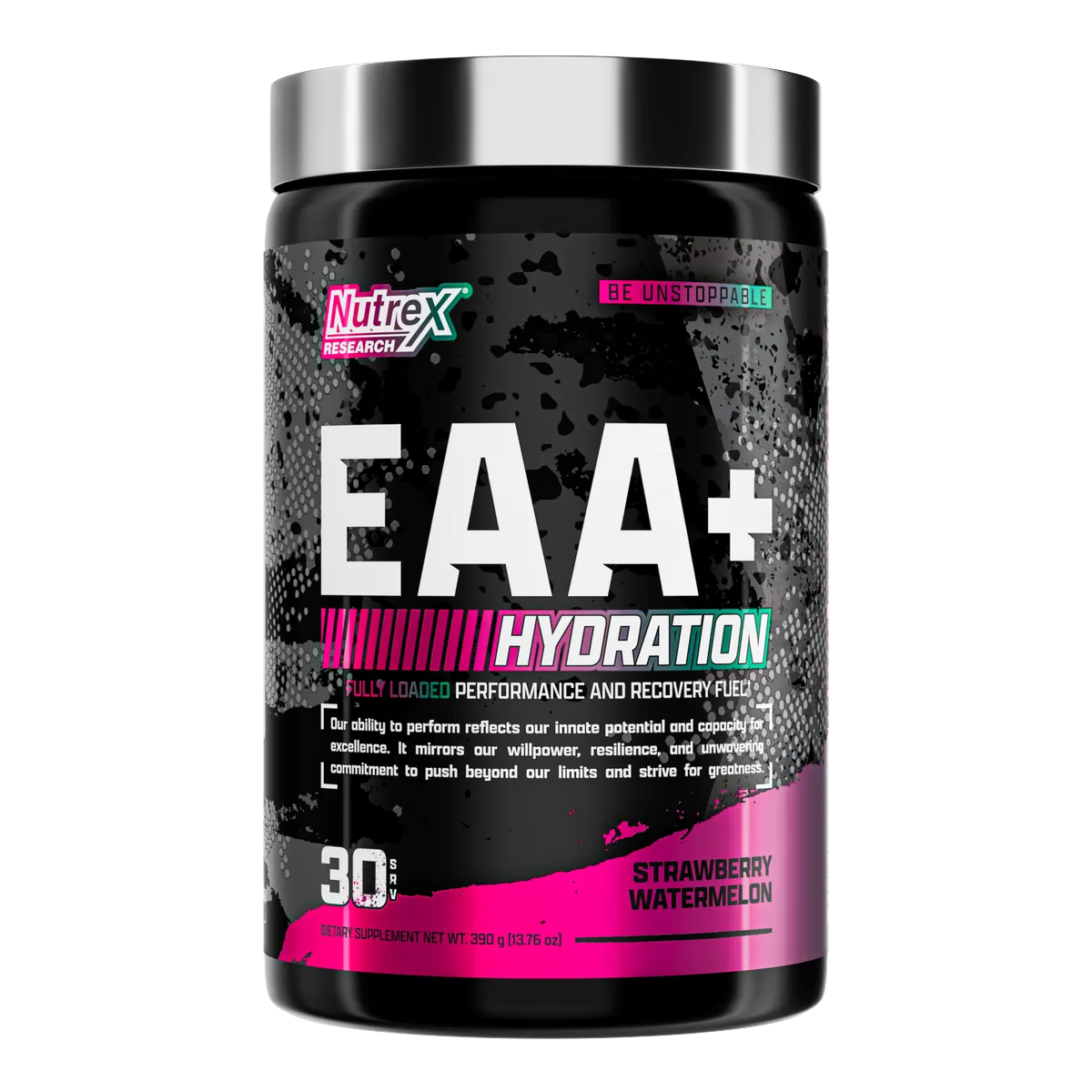 Nutrex EAA+ Hydration преден изглед на опаковката