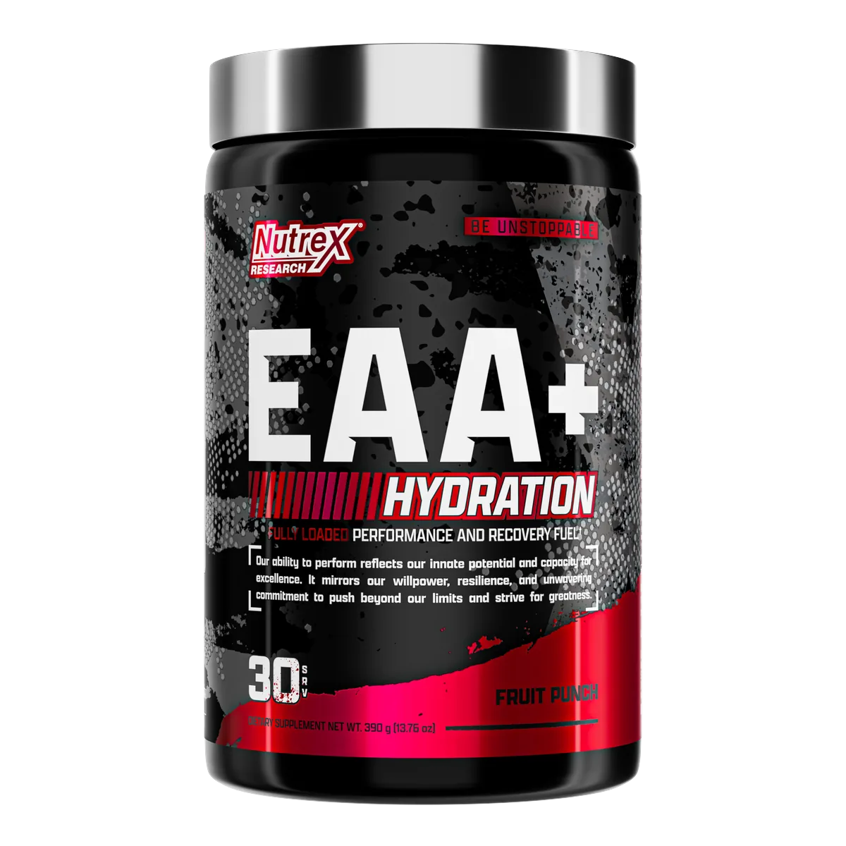 Nutrex EAA+ Hydration преден изглед на опаковката
