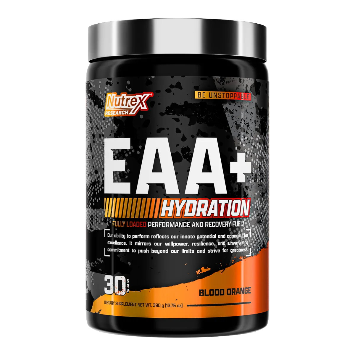 Nutrex EAA+ Hydration преден изглед на опаковката