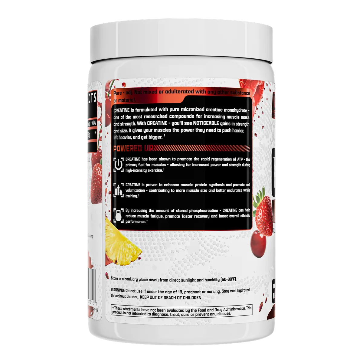 Flavored Creatine 300 G Nutrex Fruit Punch вкус информация за продукта