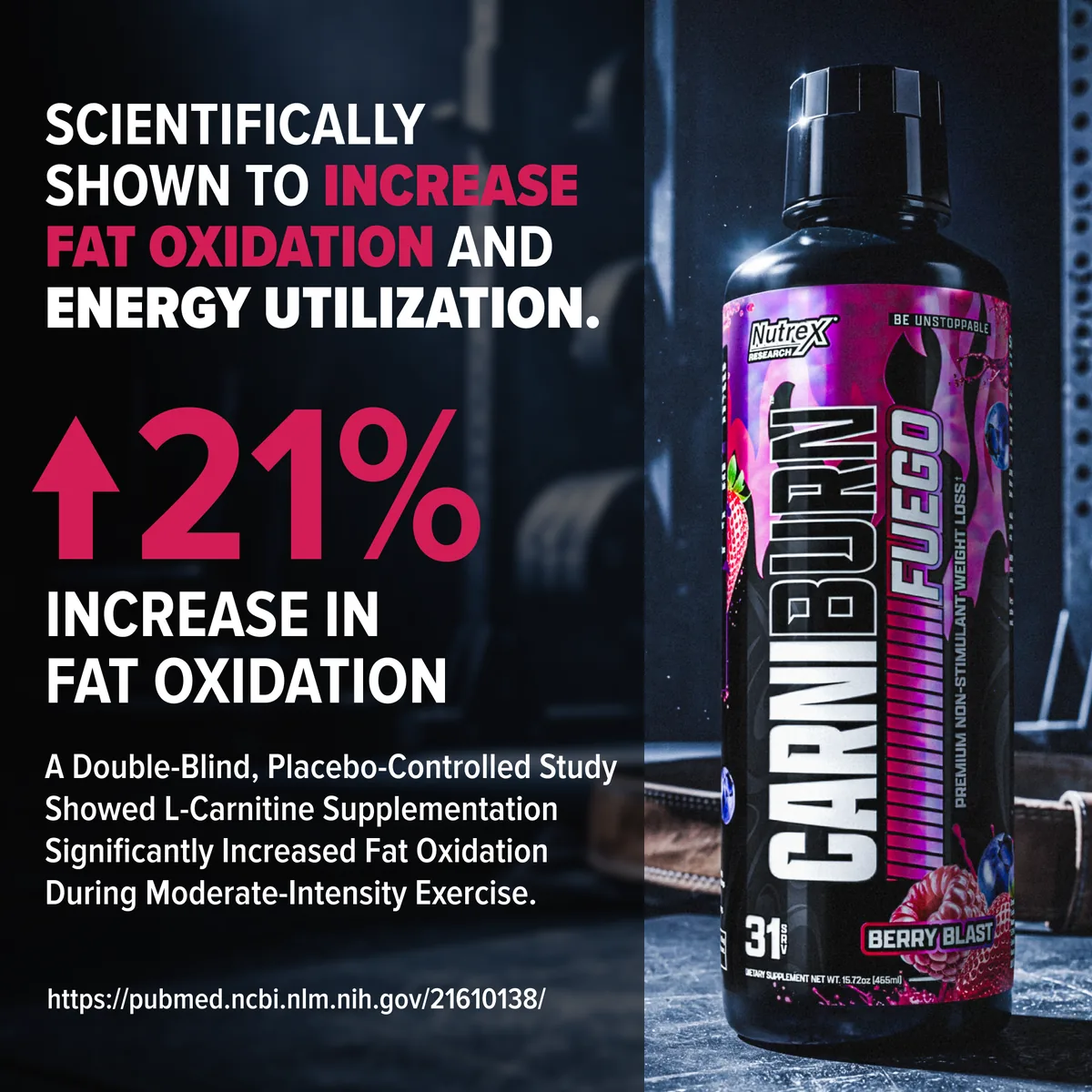 Liquid L-Carnitine 3000 Nutrex 480 мл