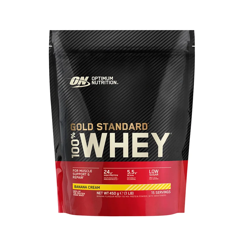 Whey Gold Standard 450 г бананов крем – суроватъчен протеин